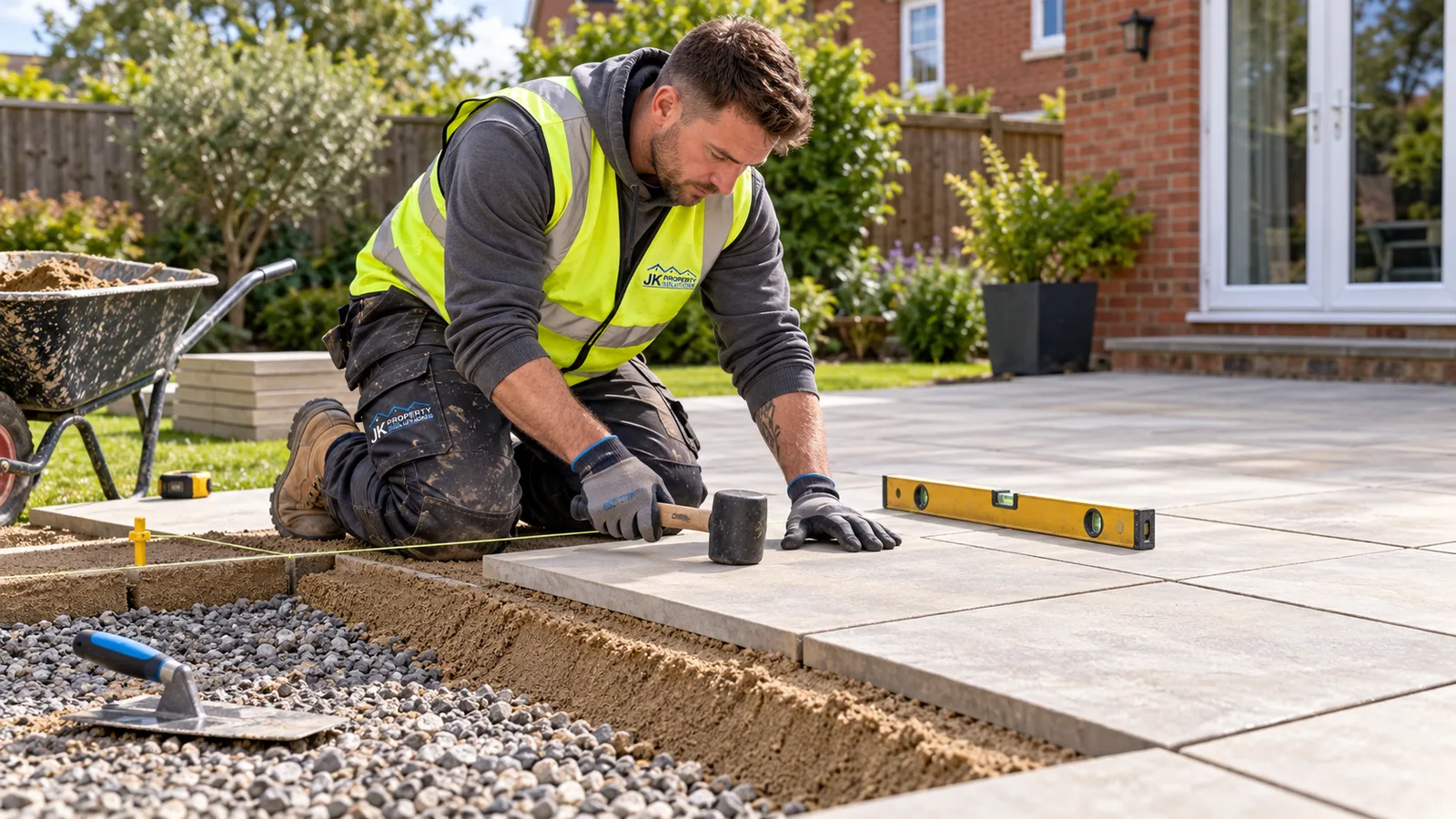 Patios & Driveways service illustration